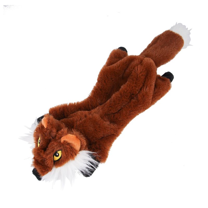 Liten rev hundeleke, roadkill 45cm