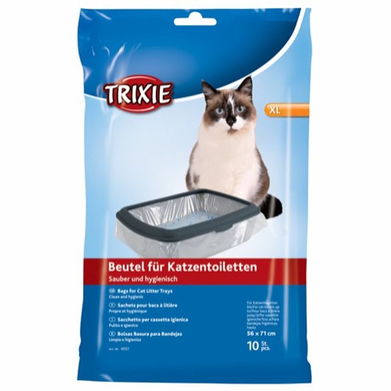Kattetoalettposer 3 størrelser