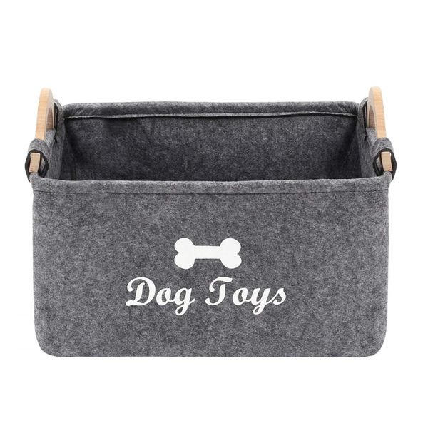 Hovedbilde Lekekasse i filt til hundeleker