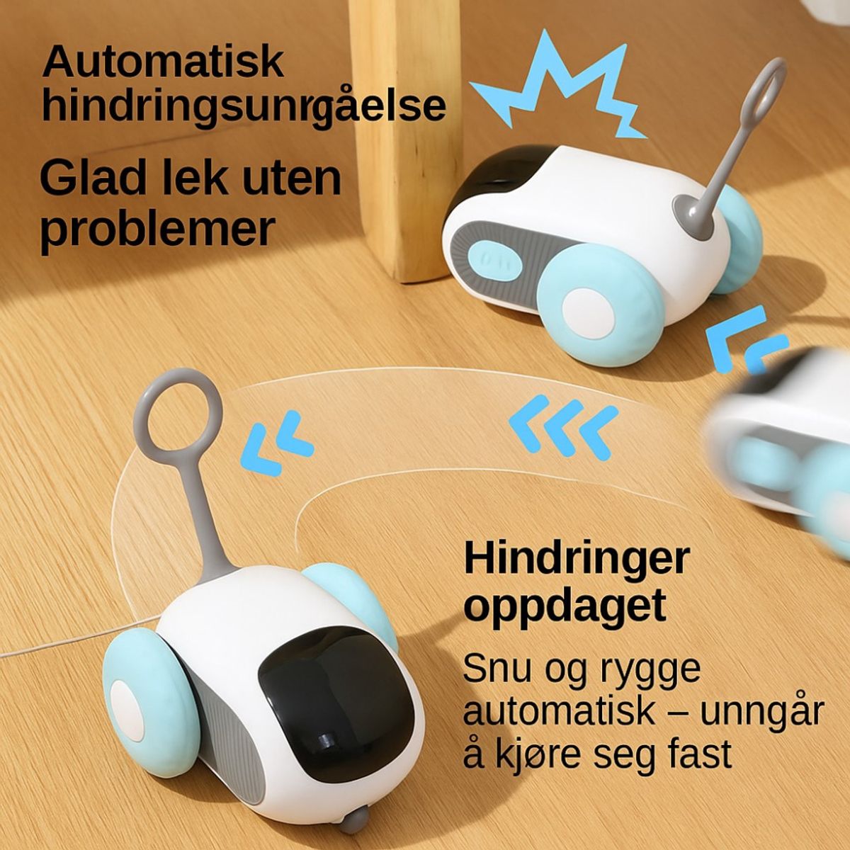 Electric remote-controlled cat teaser sports car