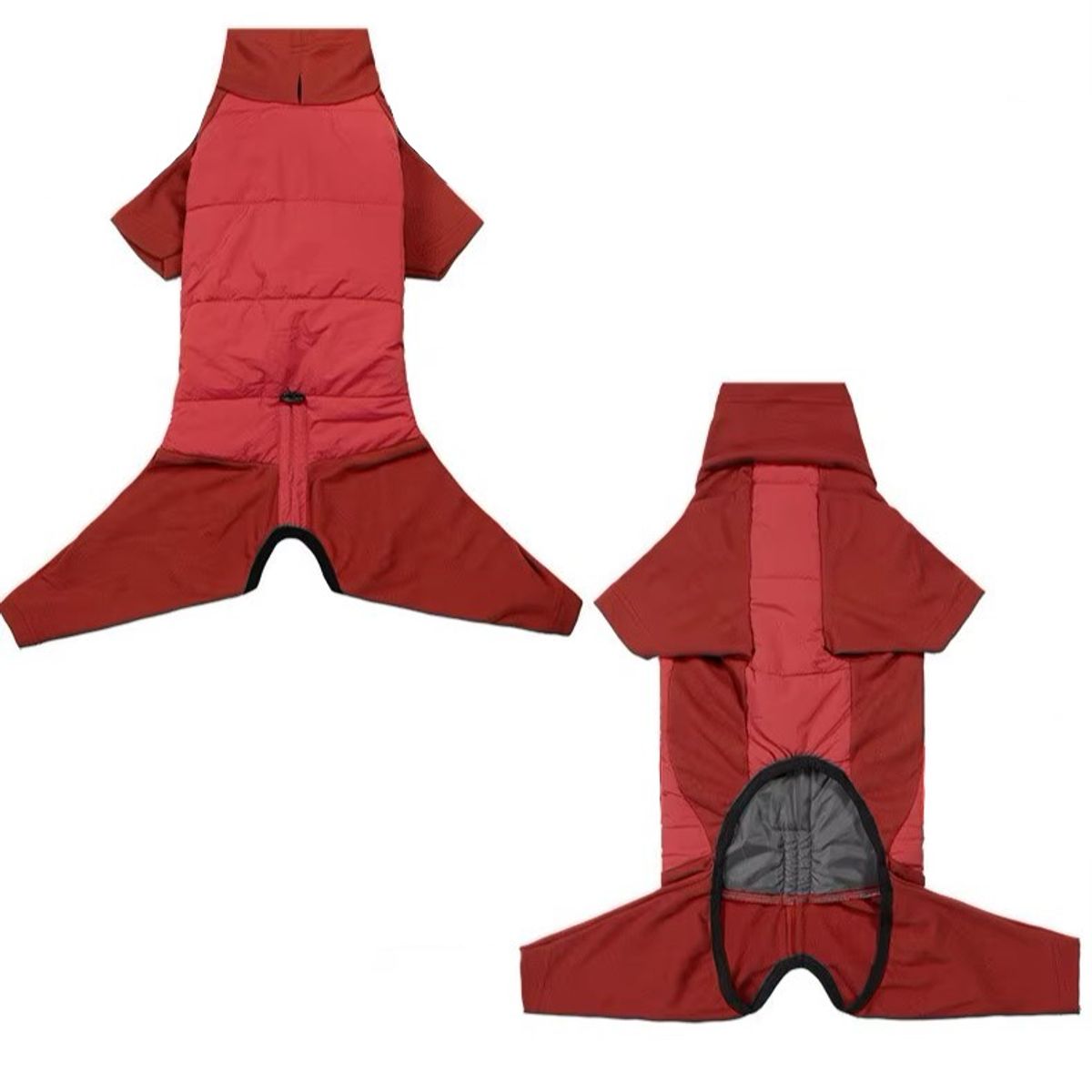 Rød heldress til hund