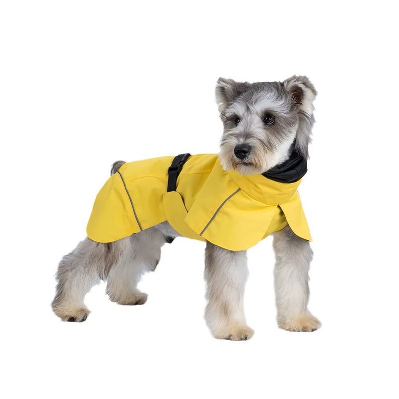 Gult hundedekken - vann og vindtett