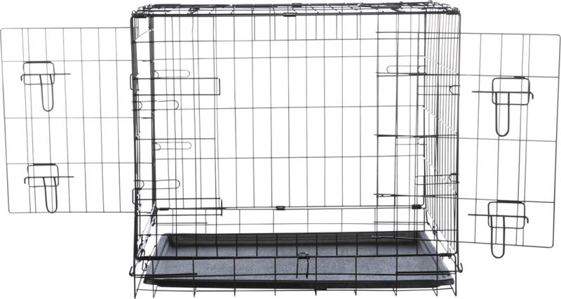 Stålbur Home Kennel til hund og katt, S - ca 12kg