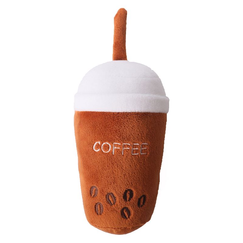 Iskaffe plysj hundeleke