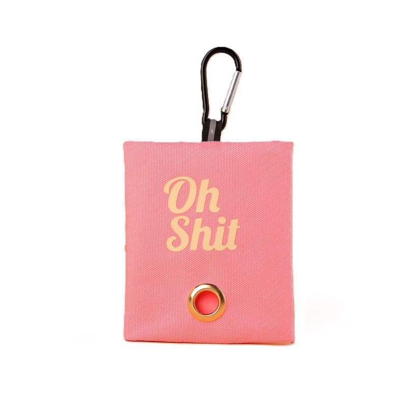 Lys Rosa  hundeposeholder - Oh Shit