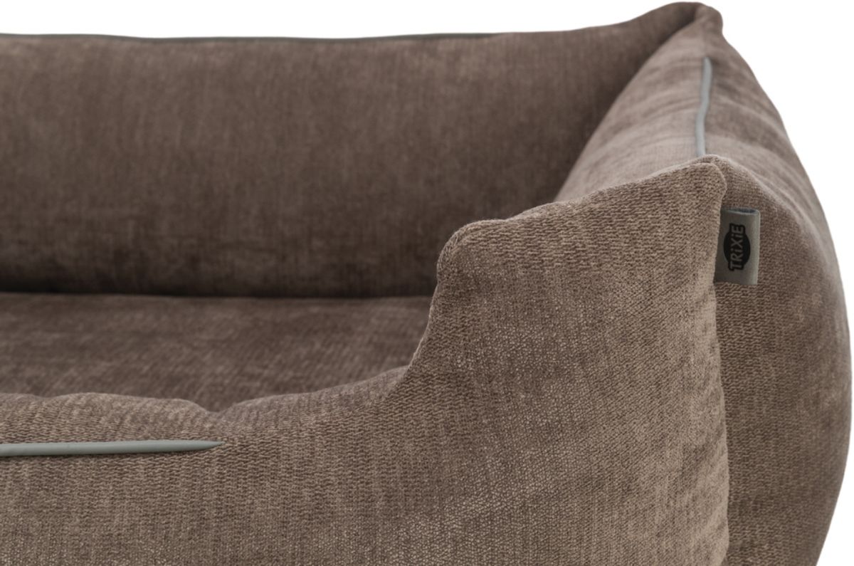 Brun Vital hundeseng i chenille, 3 str