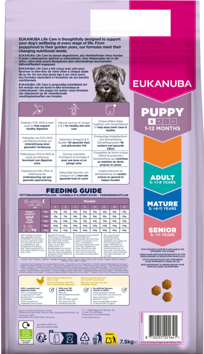 Eukanuba Puppy Medium Breed Kylling 3kg