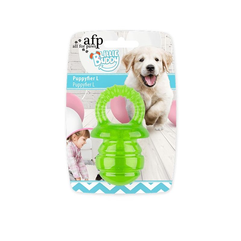 Little Buddy-Puppyfier hundeleke Large- Grønn