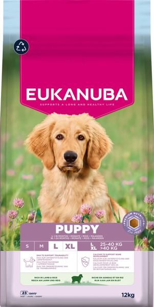 Hovedbilde Eukanuba Puppy Large Breed Lam & Ris 12kg