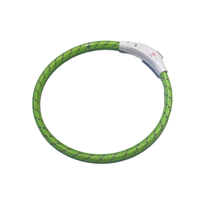 Hovedbilde Small MAX Flashband LED-ring til hund (ca 35cm) Grønn