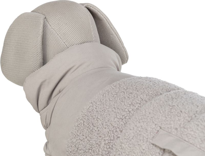 Beige teddy vinterdekken til hund