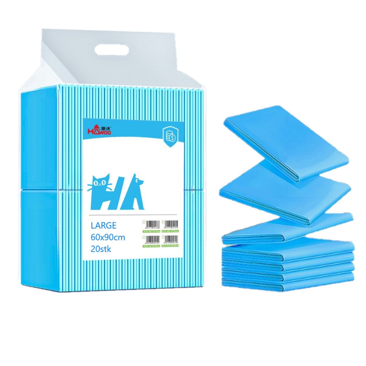 Puppypads Large 60x90cm, 20pk