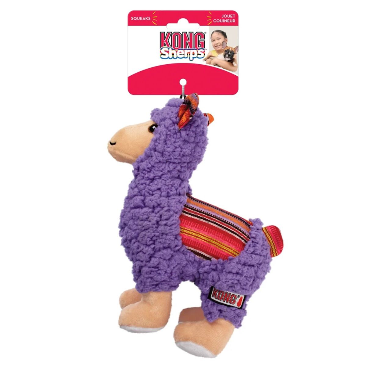 Hundeleke KONG Sherps Lama M
