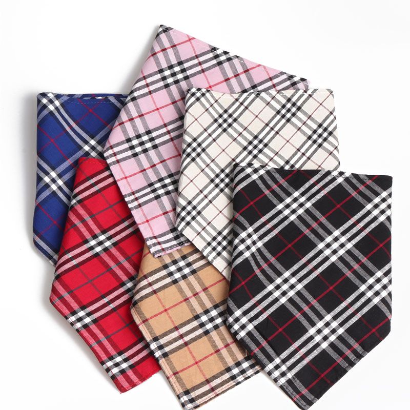 Rosa bandana skjerf til hund - Medium