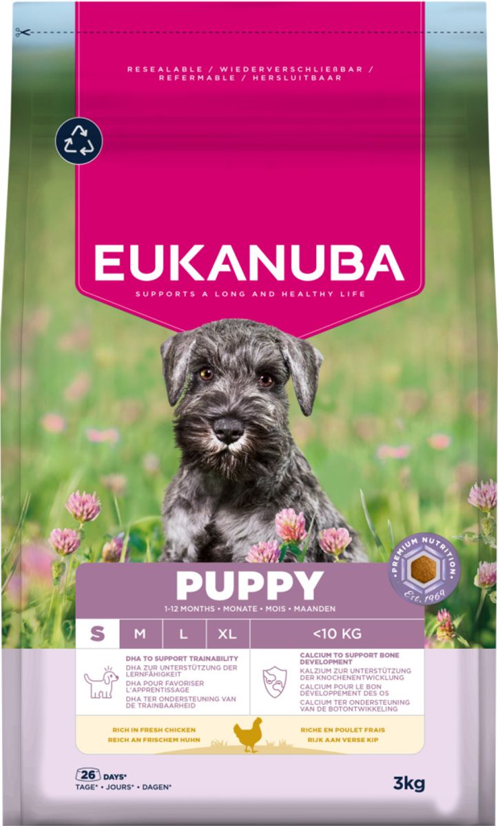 Eukanuba Puppy Small Breed Kylling 3kg