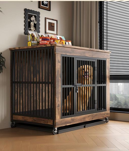 Hovedbilde Mørkt møbelbur 100x70x90 cm