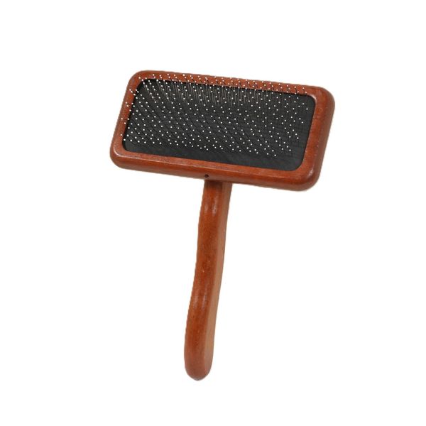 Hovedbilde Mørk tre karde til hund og katt 9,5cm