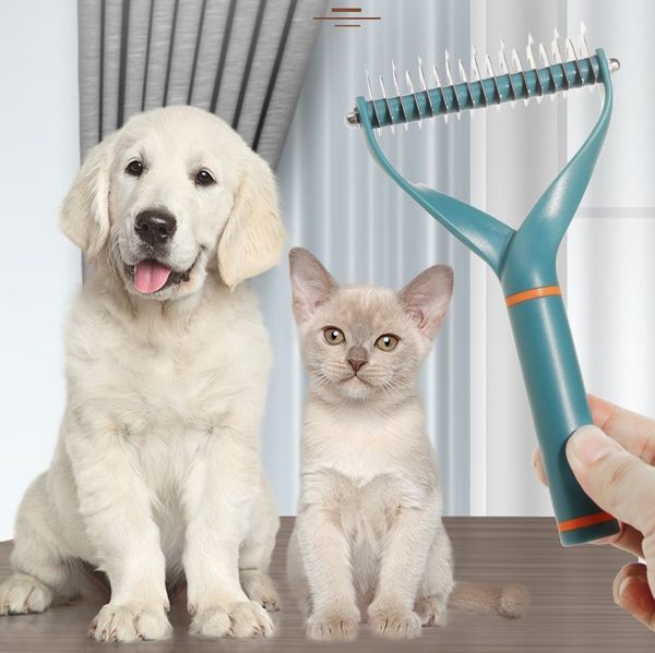 Hovedbilde Svart detangler - Flokebørste til hund og katt