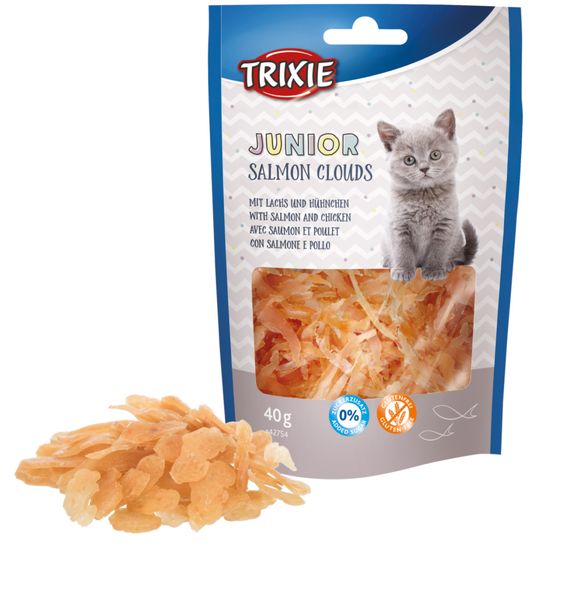 Hovedbilde Lakseskyer godbiter til kattunger 