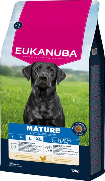 Hovedbilde Eukanuba Mature Large Breed kylling 12kg