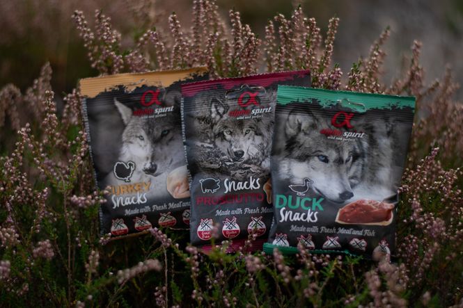 Hovedbilde AlphaSpirit kylling hundesnacks