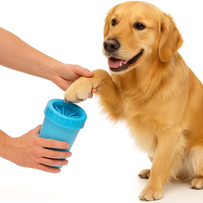 Hovedbilde Large Blå Poterenser til hund 