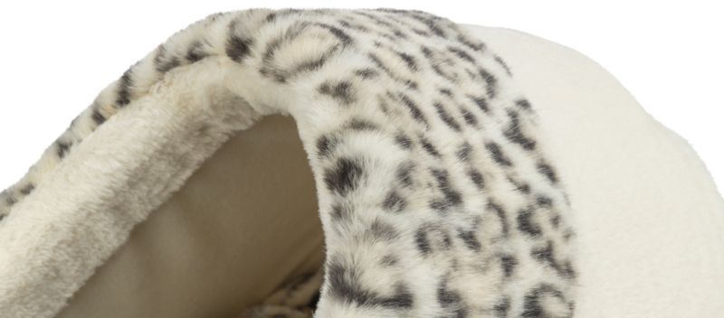 Leo lys plysj katt- og hundehule