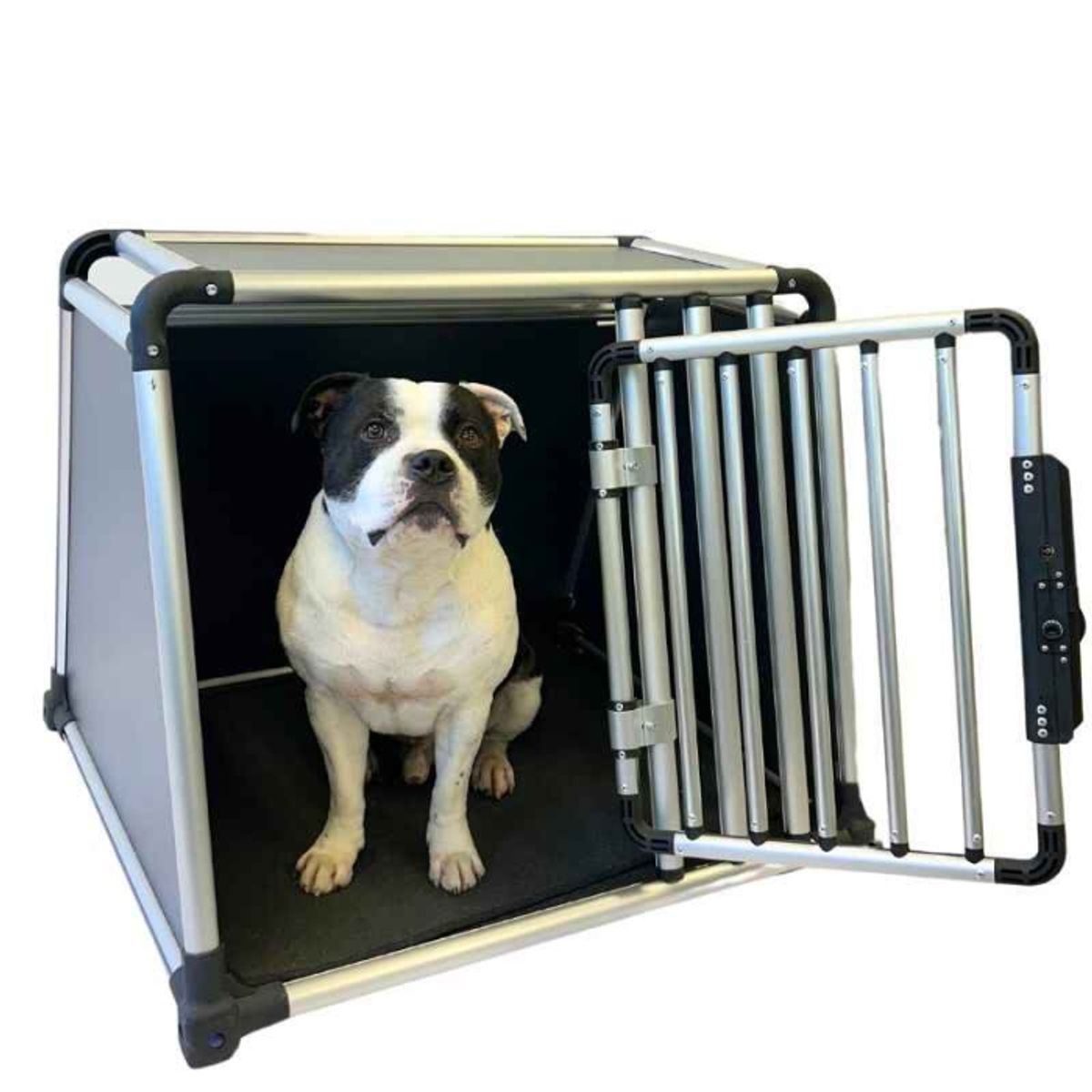Large/Bredt bilbur til hund: 73x81x66cm