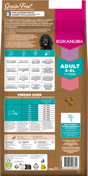 Hovedbilde EUKANUBA Adult All Breed Grainfree hjortekjøtt 12kg