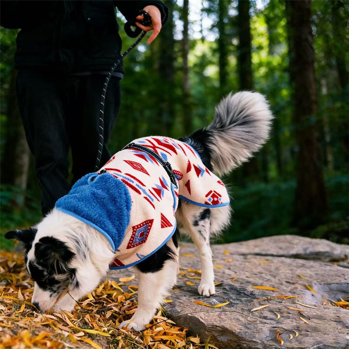 Inca mønstret mykt fleecedekken til hund