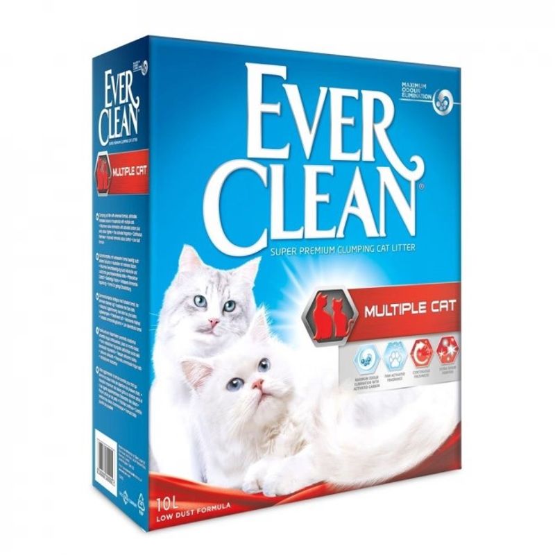 Kattesand: EverClean Multiple Cats 10l