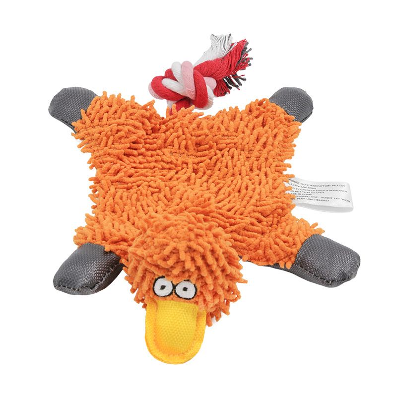 Oransj Moppeand hundeleke