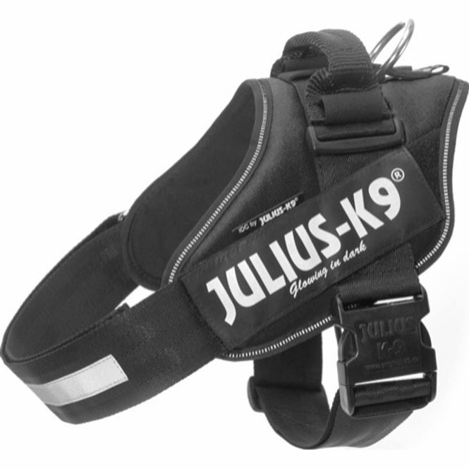 Hovedbilde Sort Julius-K9 IDC Hundesele