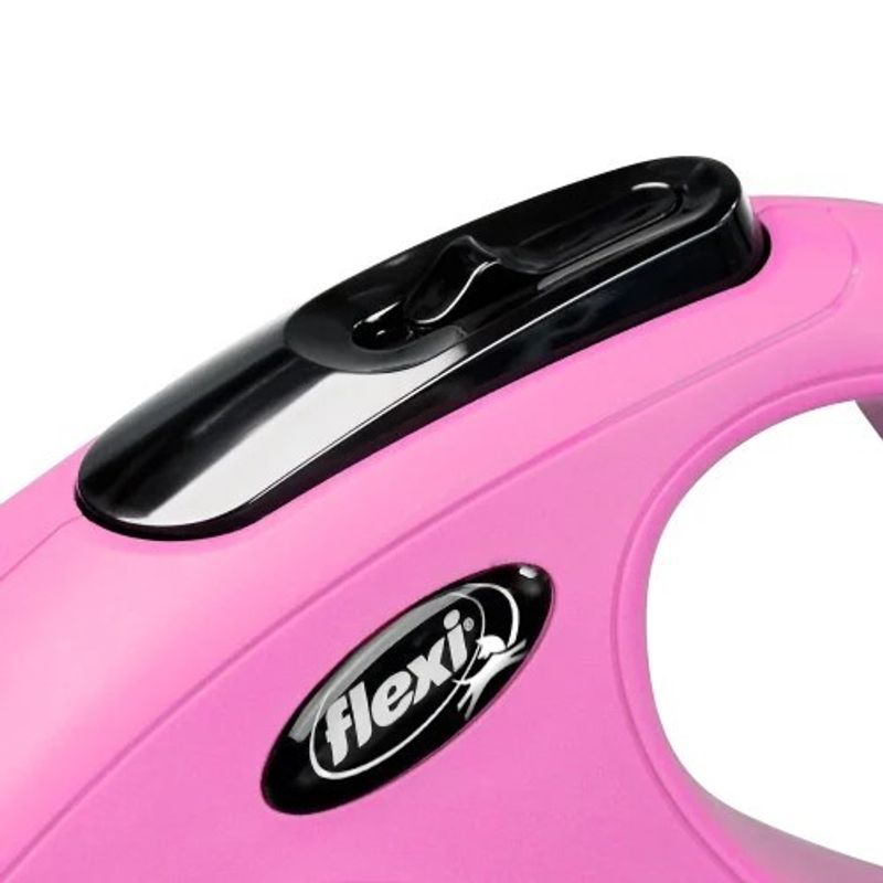 Rosa Flexi New Classic hundebånd (Bånd 0-60kg)