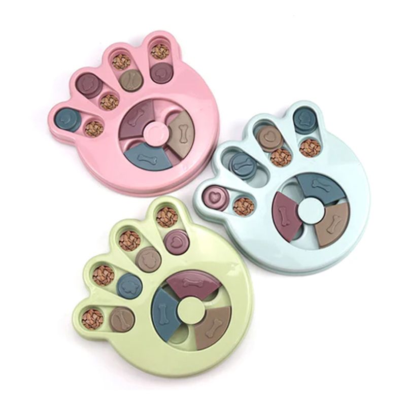 Rosa pote hjernetrim for hund - Aktivitetsleke for mental trening