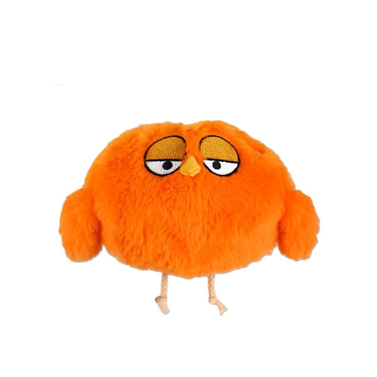 Hoppede og snakkende elektrisk hundeleke - oransj fugl