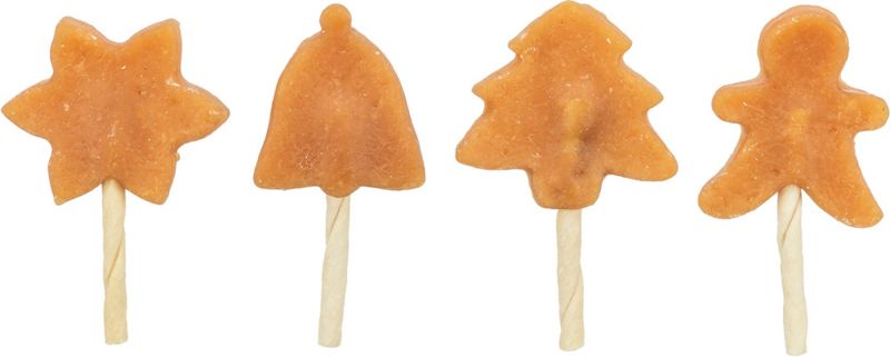 Julefigurer lollipop kjærlighet hundetygg med kylling